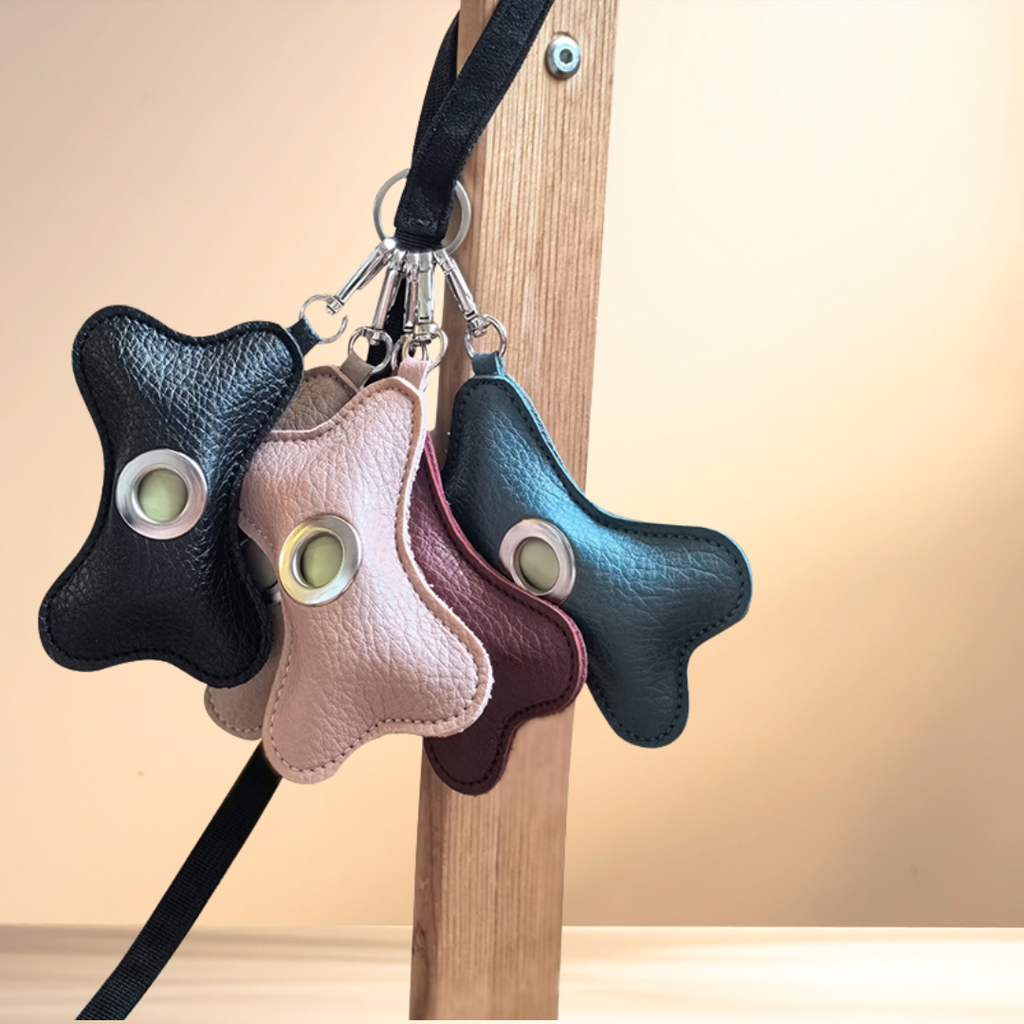 The Signature Vegan Leather Poop Bag Dispenser